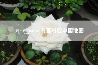 澧县九宫对应中国地图