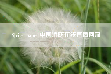 澧县中国消防在线直播回放