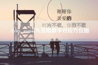 澧县九宫格数字对应方位图