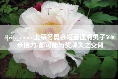 澧县北京冬奥会短道速滑男子5000米接力-都可能与奖牌失之交臂