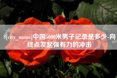 澧县中国5000米男子记录是多少-向终点发起强有力的冲击