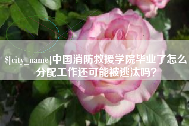 澧县中国消防救援学院毕业了怎么分配工作还可能被逃汰吗？