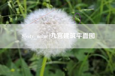 澧县九宫建筑平面图