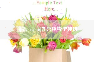 澧县九宫格模型建筑