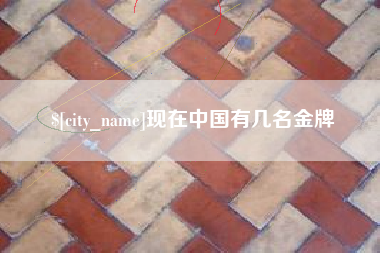 澧县现在中国有几名金牌