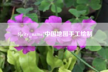 澧县中国地图手工绘制