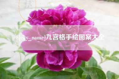 澧县九宫格手绘图案大全