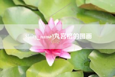 澧县九宫格的图画