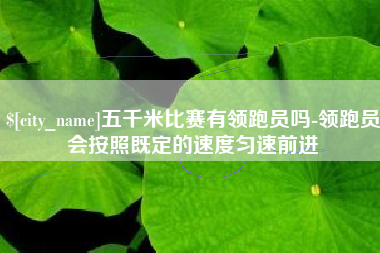 澧县五千米比赛有领跑员吗-领跑员会按照既定的速度匀速前进