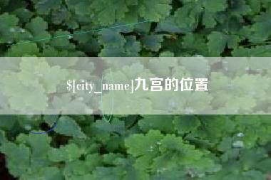 澧县九宫的位置