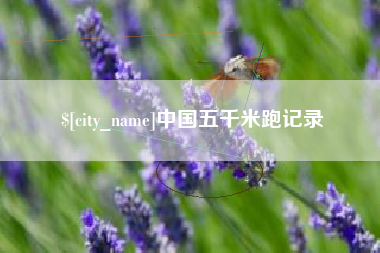 澧县中国五千米跑记录