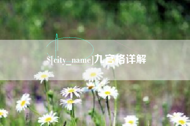 澧县九宫格详解